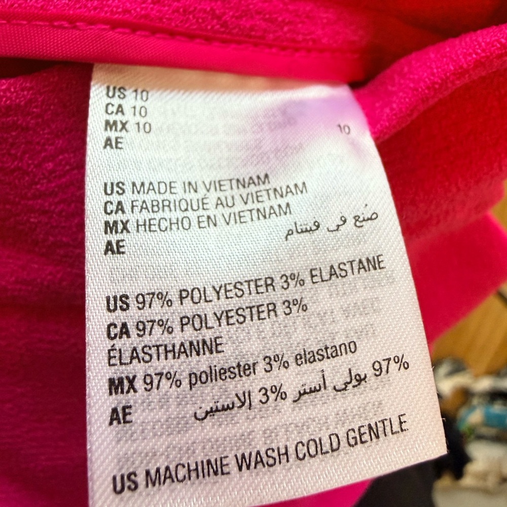 Bar III Vibrant Pink Women's Trousers - Picture 6 of 6